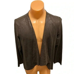 Wrangler Vintage Rock 47 Brown Snakeskin-print jacket. EUC Measurements in pics